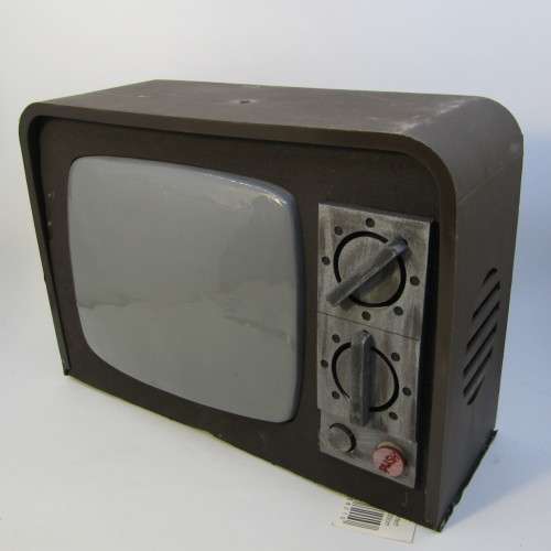 Halloween Haunted Television with lights and sounds