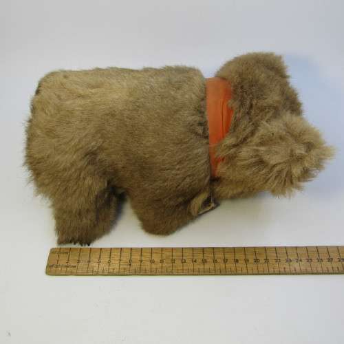 Vintage Musical Koala bear stuffed plush toy - one hand missing