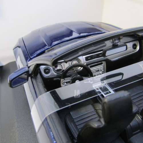 Maisto 2010 Ford Mustang GT convertible model car in box - scale 1/18