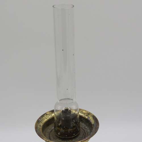 Antique G.V Harnisch EFTF Grundlagt 1842 Ships lantern - Brass with glass funnel