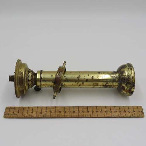 Antique G.V Harnisch EFTF Grundlagt 1842 Ships lantern - Brass with glass funnel