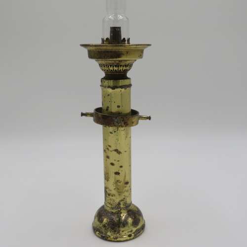 Antique G.V Harnisch EFTF Grundlagt 1842 Ships lantern - Brass with glass funnel