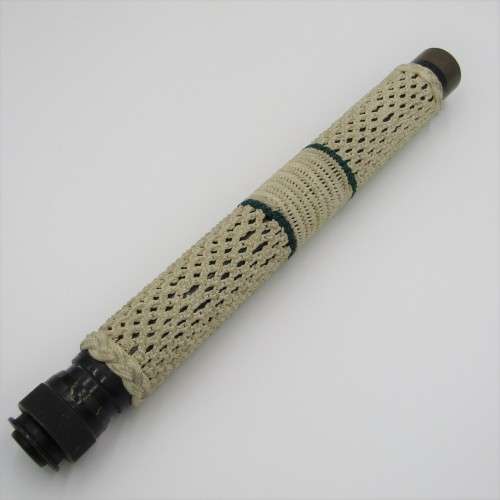 1944 WW2 W Ottawa Military black and brass telescope with very fancy work covering - 51cm
