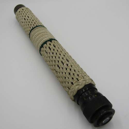 1944 WW2 W Ottawa Military black and brass telescope with very fancy work covering - 51cm