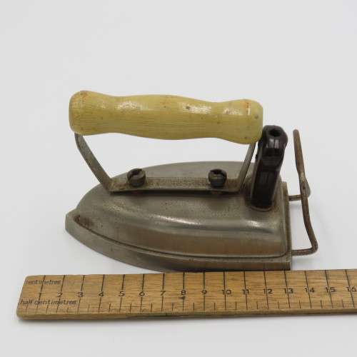 Vintage British made electrical sad iron