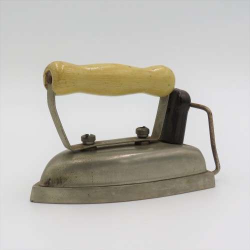 Vintage British made electrical sad iron