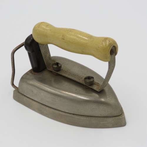 Vintage British made electrical sad iron