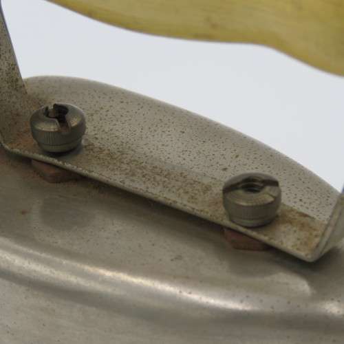 Vintage British made electrical sad iron