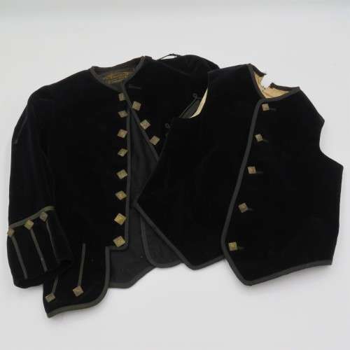 Page Boy waistcoat and jacket manufactured in England - HW Cape Town and Johannesburg - Early 1900`s