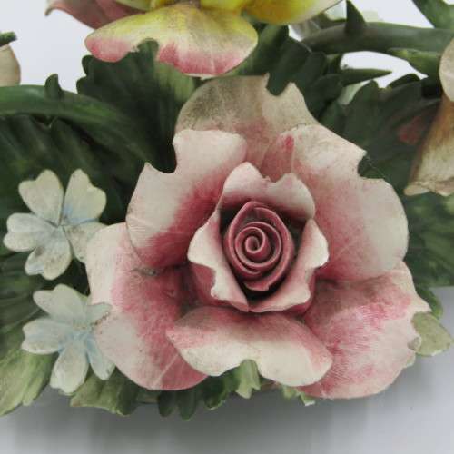 Porcelain Nuova Capodimonte flowers