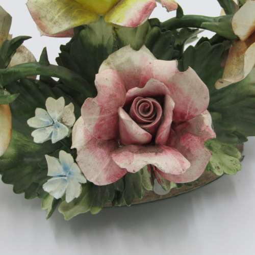 Porcelain Nuova Capodimonte flowers
