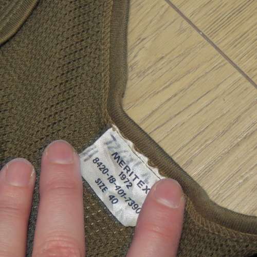 SADF Nutria PT Vest - Total back length 71 cm - Armpit to armpit 41 cm