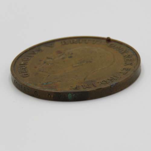 Faithful Service in Constabulary medal Robert G Davies - No Suspender