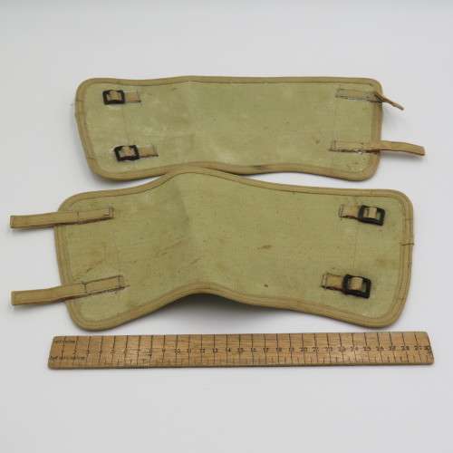 Pair of SA UDF Canvas Puttees by D.I. Fram and Co. 1949 - Size 1