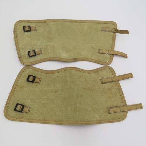 Pair of SA UDF Canvas Puttees by D.I. Fram and Co. 1949 - Size 1