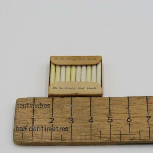 Players Navy cut packet of antique play cigarettes - Miniature - Scarce