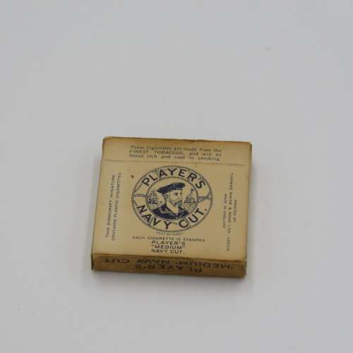 Players Navy cut packet of antique play cigarettes - Miniature - Scarce