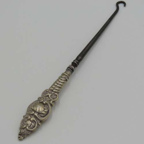 Bootstrap puller with sterling silver handle - Hallmarked - Weight 19,1 g