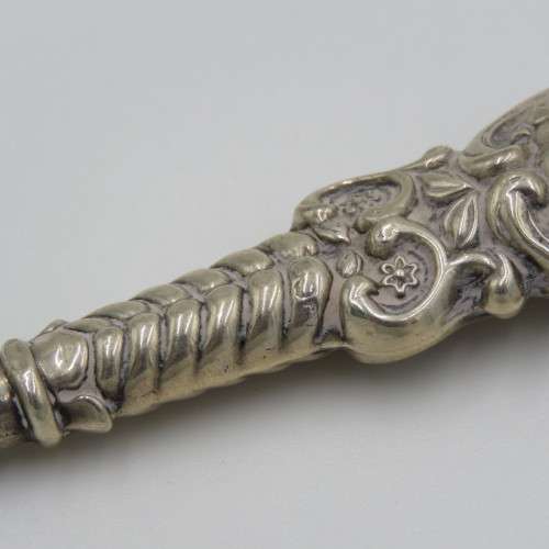 Bootstrap puller with sterling silver handle - Hallmarked - Weight 19,1 g