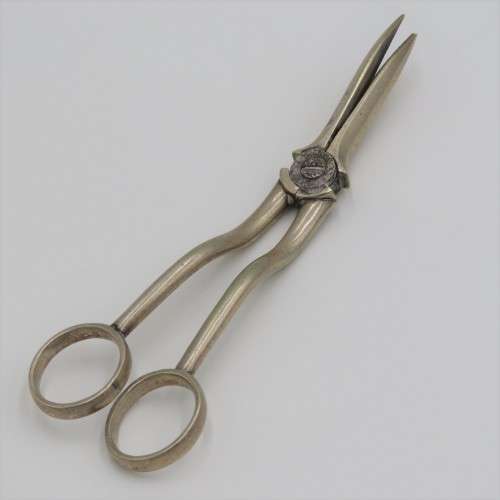Vintage silverplated grape scissors