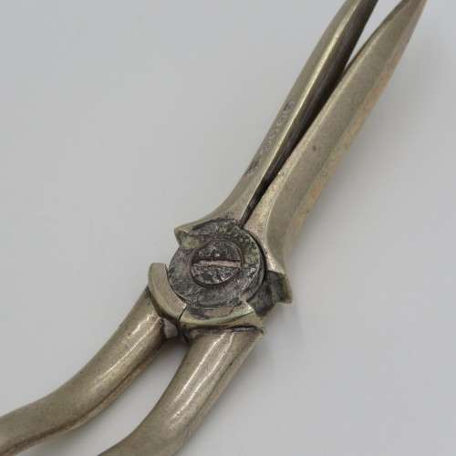 Vintage silverplated grape scissors