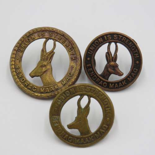 Lot of 3 SA General service badge