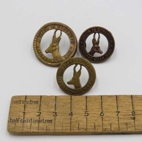 Lot of 3 SA General service badge