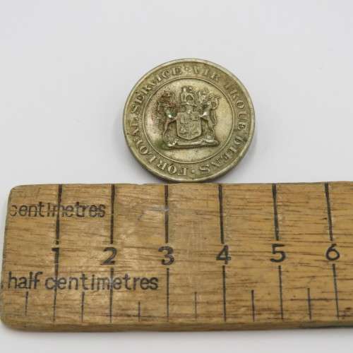 South Africa WW2 Loyal Service pin 21/598