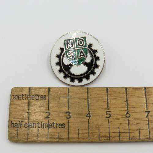 National Occupational Safety Association NOSA pin badge