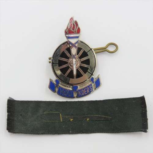 Lot of 2 vintage Voortrekkers badges