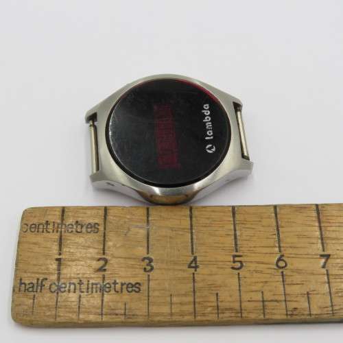 Vintage Lambda electronic LED watch - Not working