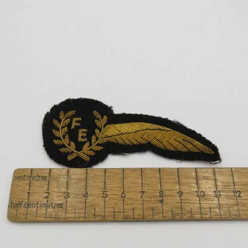 British Commonwealth Flight Engineer wing - Bullion wire