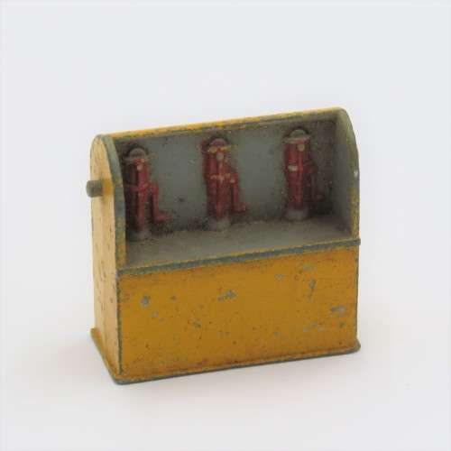 Vintage Meccano Dinky Toys oil pump bin - Missing lid
