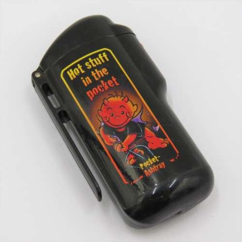 Hot Stuff in the pocket - Pocket ashtray