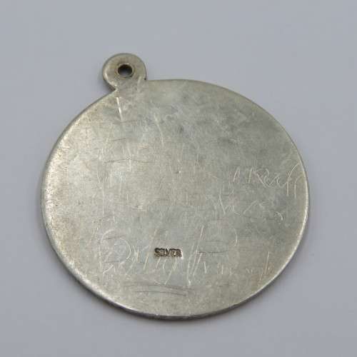 Silver St Christopher medal - 10,8 g