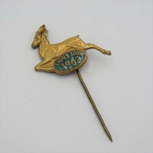 1962 Springbok Rugby Lions tour stick pin