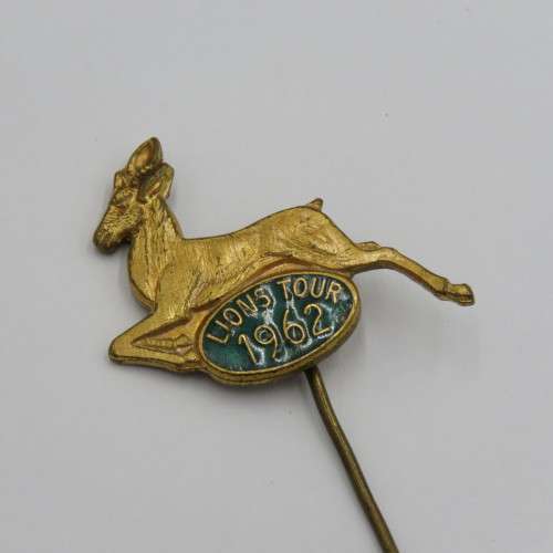 1962 Springbok Rugby Lions tour stick pin