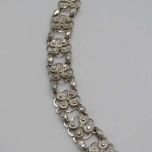 Indian silver necklace - Scan 85% silver - Weighs 50,0 g - Length 63 cm
