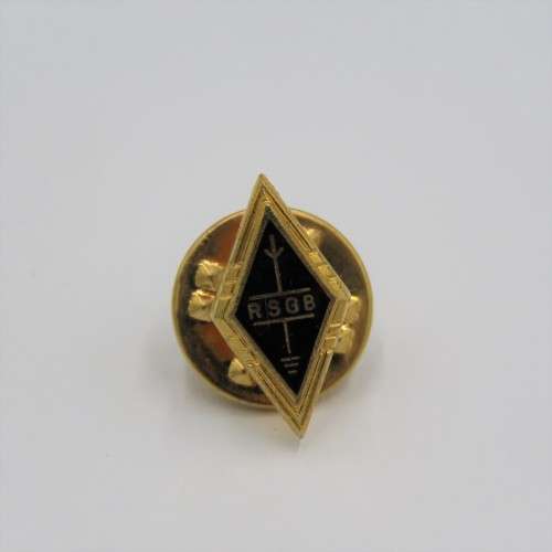 Vintage Radio Society of Great Britain pin badge