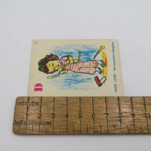 Set of Happy Families card game - A to J - Missing 1 x A, 1 x H, 2 x I and 1 x J
