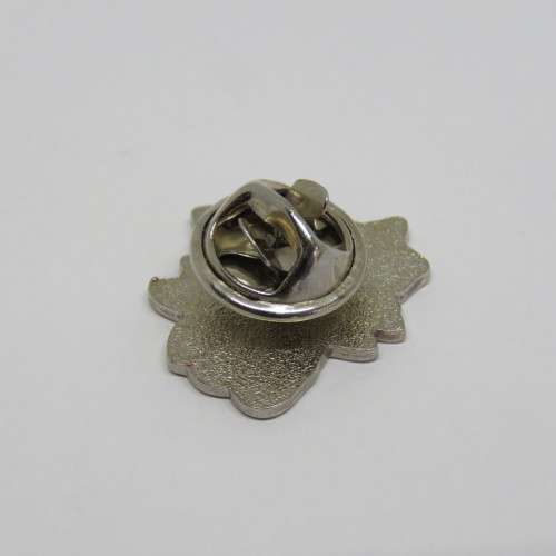 British Red Cross rose pin badge