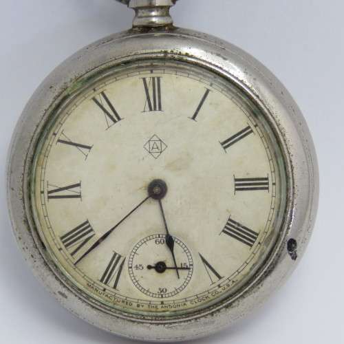 Vintage Ansonia pocketwatch - Not working