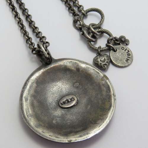 Miglio fashion jewellery necklace and pendant - Length 45 cm