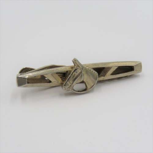 Vintage Equestrian tie clip