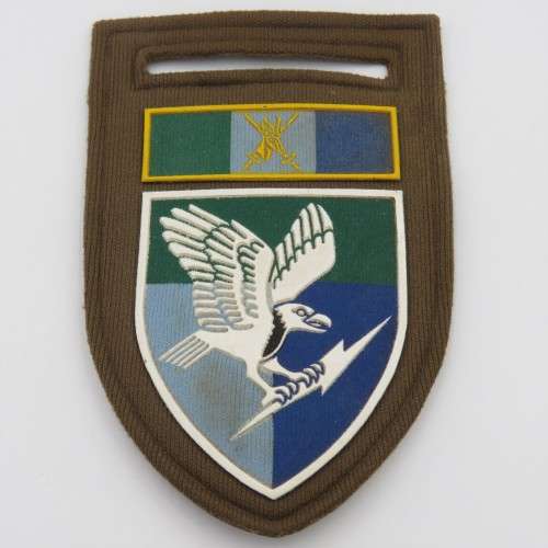 SADF 5 Signals regiment tupperware flash - Right hand side