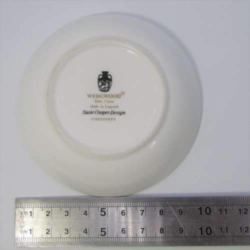 Wedgwood Susie Cooper design Cornpoppy trinket dish
