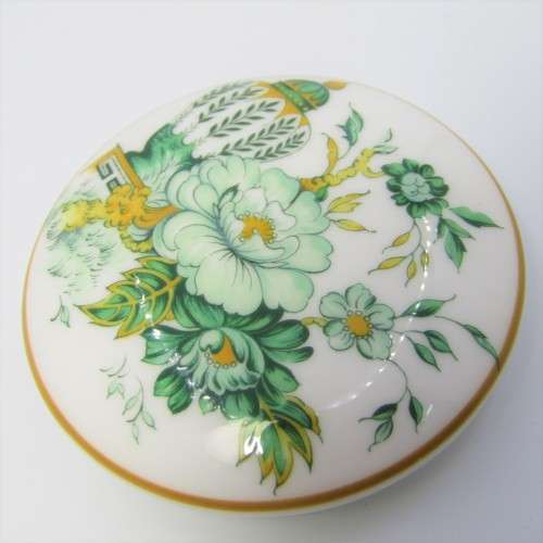 Crown Staffordshire Kowloon trinket holder with lid