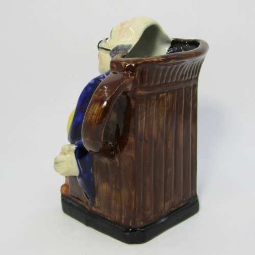 Burleigh Mr. Pickwick toby jug pitcher - 11cm