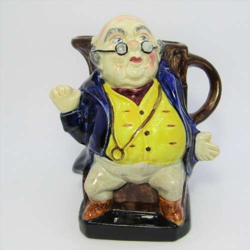 Burleigh Mr. Pickwick toby jug pitcher - 11cm