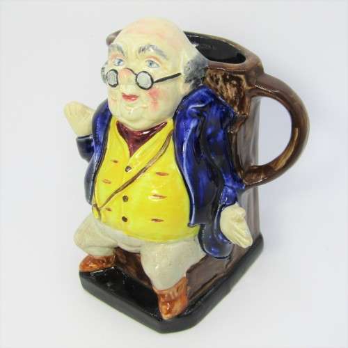 Burleigh Mr. Pickwick toby jug pitcher - 11cm